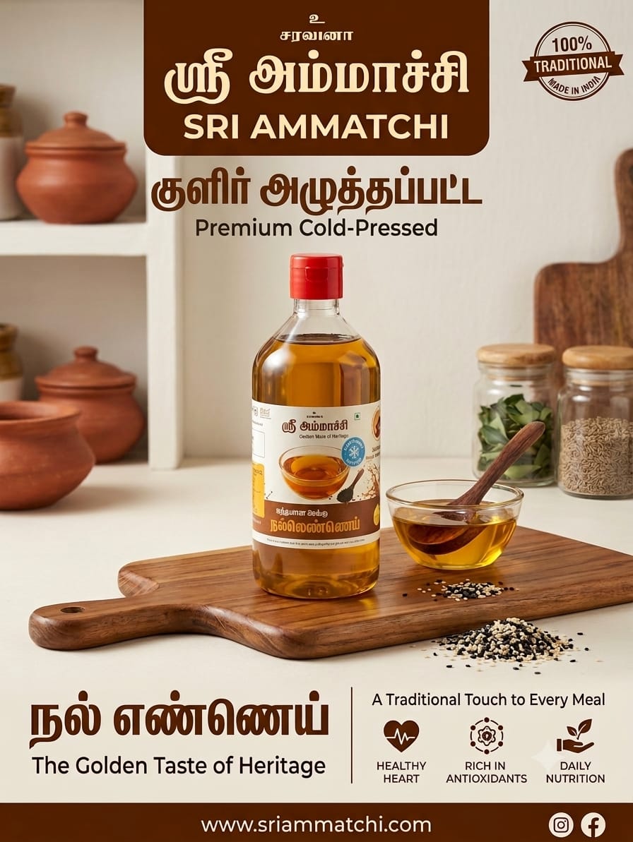Sesame oil-நல்லெண்ணெய் 